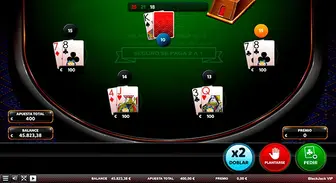 Apuestas de 1€ a 100€ por mano