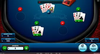 En caso de BlackJack, las ganancias son de 3 a 2