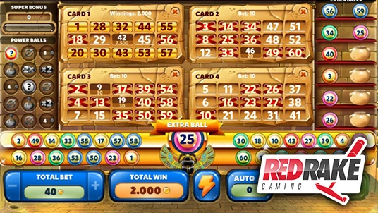 Red Rake estrena un nuevo video bingo “La tumba del Faraón”