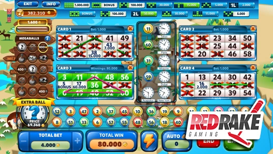 Tenth Video Bingo designed by Red Rake Gaming