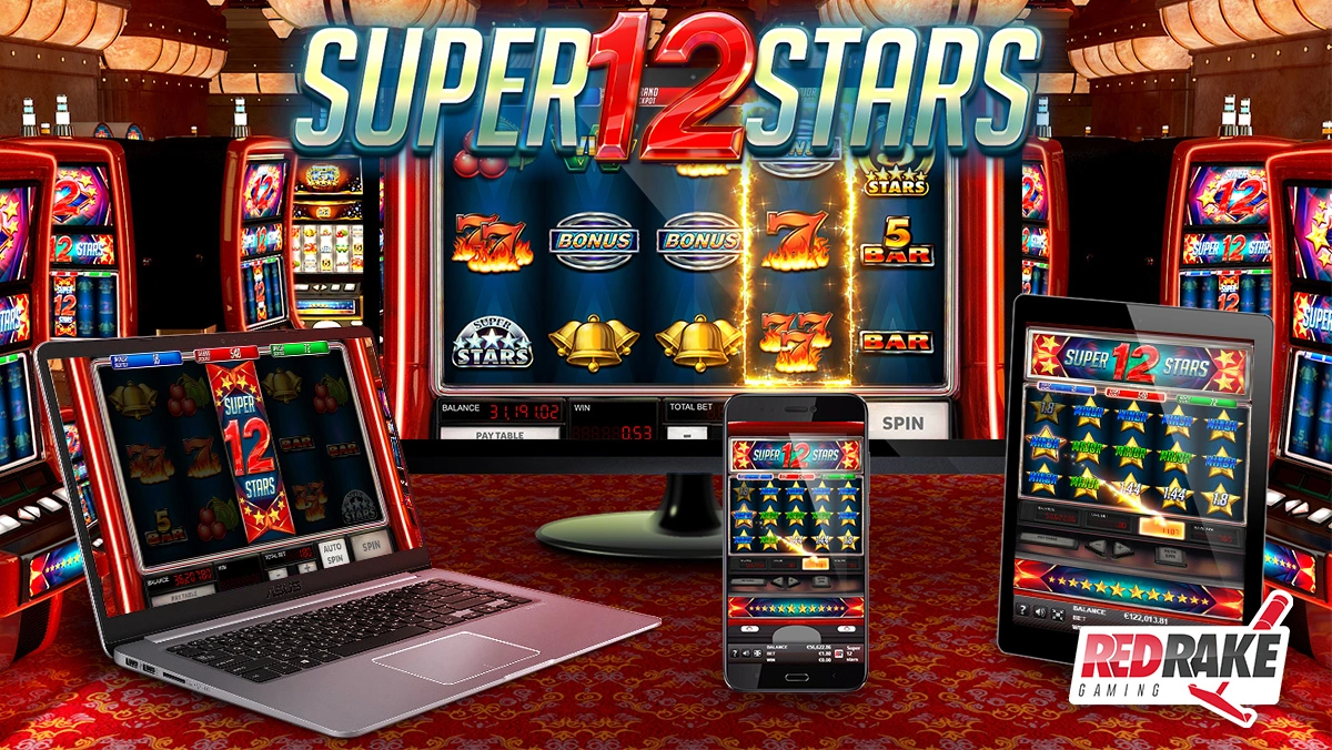Jackpots y estrellas de la suerte en SUPER 12 STARS