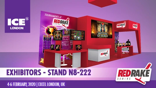 Red Rake Gaming exhibiting again at ICE London 2020