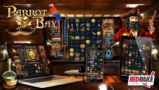 Parrot Bay, the new video slot from Red Rake Gaming