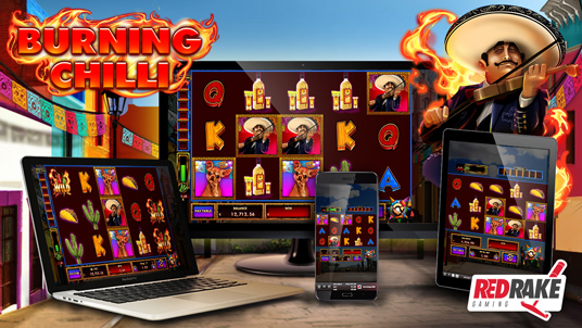 Red Rake Gaming’s new video slot game: Burning Chilli
