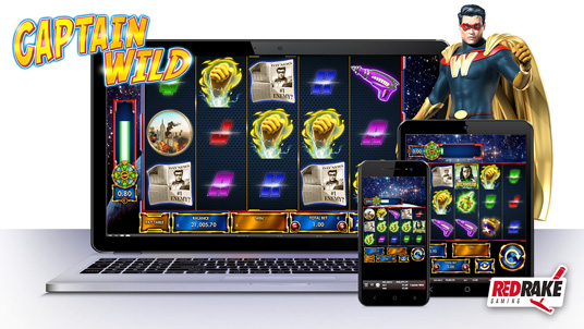 Captain Wild, a new video slot game full of radioactivity