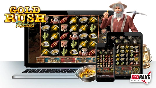 Red Rake Gaming’s new video slot game: Gold Rush Riches