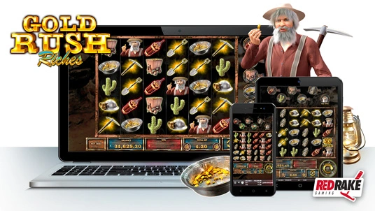 La nueva video slot de Red Rake Gaming: Gold Rush Riches