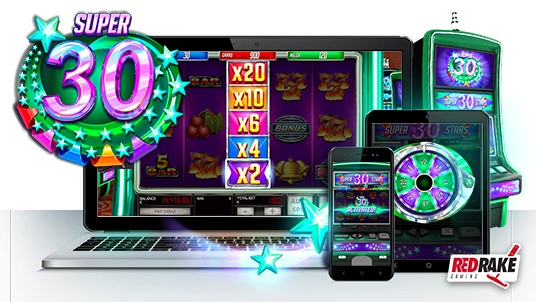 A new video slot: Super 30 Stars