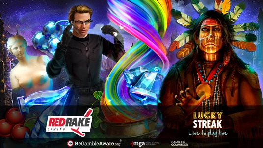 Red Rake Gaming partners with LuckyStreak