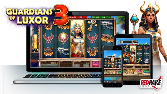 Red Rake Gaming amplía su catálogo con Guardianes de Luxor 3