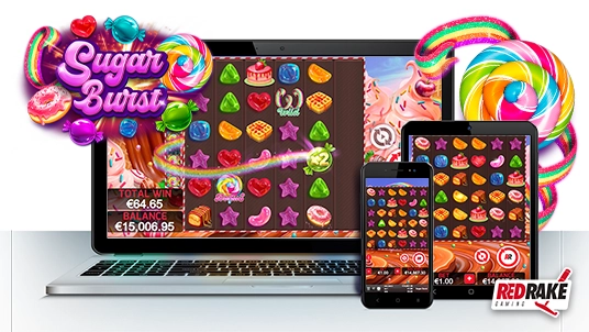 Explosión de caramelos y premios en la nueva slot de RRG