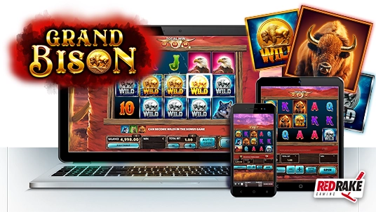 Premios salvajes con Grand Bison, nuevo de Red Rake Gaming