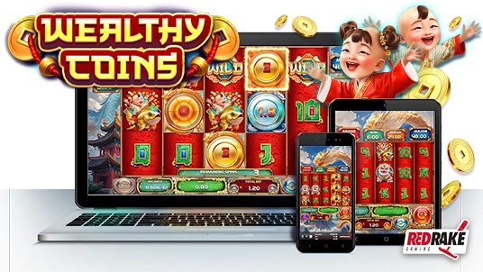 Wealthy Coins: Red Rake Gaming combines Oriental mysticism