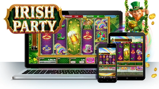Red Rake Gaming presents its new slot Irish Party