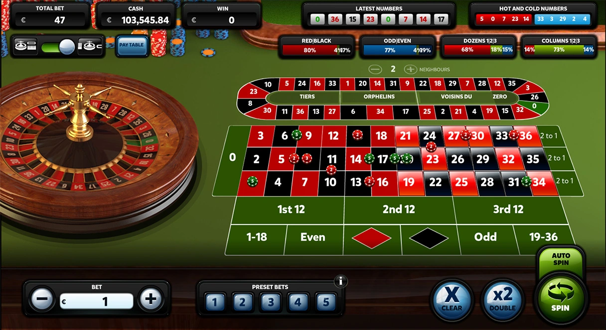 European Roulette Pro — play online for free on Yandex Games