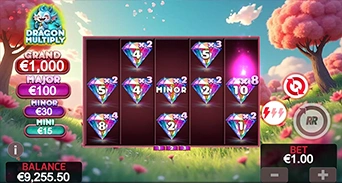 Dragon Multiply mini-game