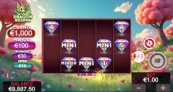 Dragon Respin mini-game
