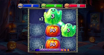 Minijuego Halloween Ghosts X