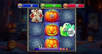 Minijuego Halloween Ghosts X