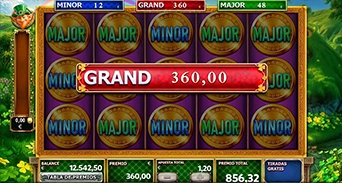 Jackpots “Minor, Major y Grand”