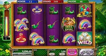 Leprechaun party minigame accumulator