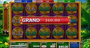 “Minor, Major and Grand” jackpots