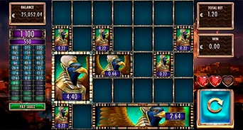 Power of Horus minigame
