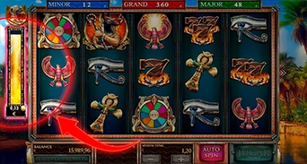 Acumulador del minijuego el poder de Horus