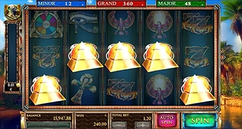 Golden Pyramid Symbol