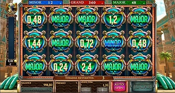 Jackpots “Minor, Major y Grand”