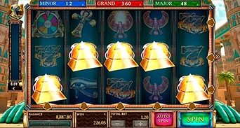 Golden Pyramid Symbol