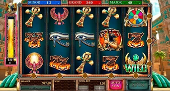 Power of Horus minigame accumulator