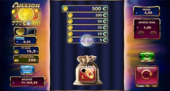 Minijuego 777 coins