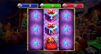 Minijuego regalos y premios Papá Noel