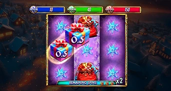 Santa’s gifts minigame