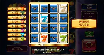 Minijuego “Frenzy 7s”