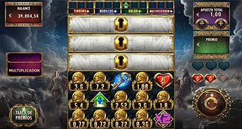 Símbolos especiales del minijuego