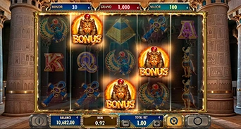 Free spins bonus feature