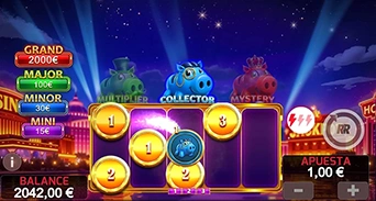 Minijuego Collector