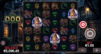 Free spins feature