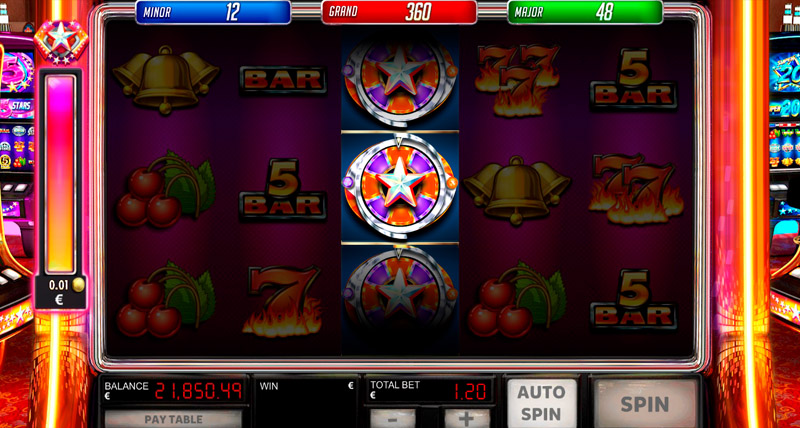 1 Reel Mini-Slot Symbols