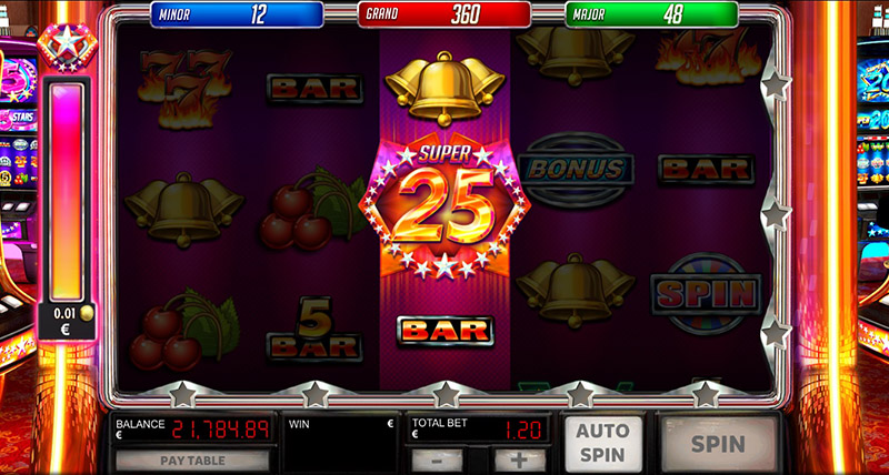 Super 25 Stars Wild
