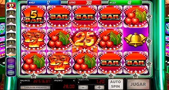 Multiplicadores Super 25