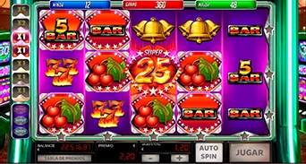 Super 25 Sticky Wins