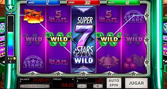 Super 7 Estrellas Wild Respin