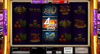 Símbolos Mini-Tragaperras