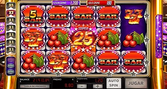 Multiplicadores Super 25