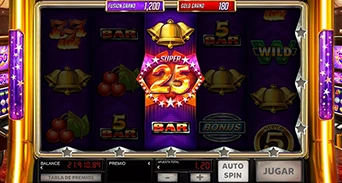 Super 25 Estrellas Wild