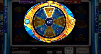Minijuego Ruleta Frenzy