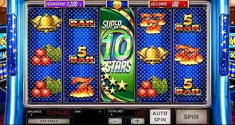 Super 10 Stars Symbol
